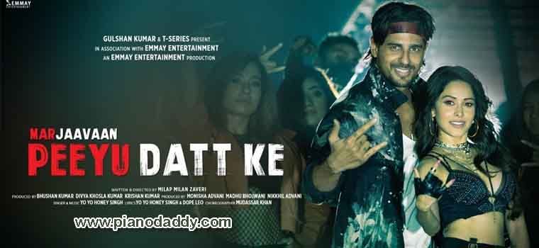 Peeyu Datt Ke (Marjaavaan) Sargam Notes