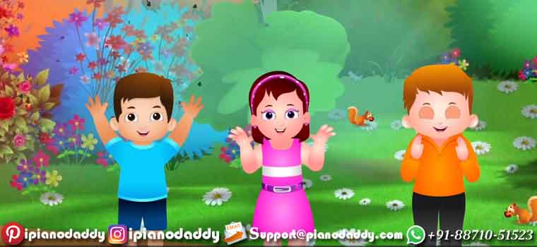 Ringa Ringa Roses Sargam Notes Nursery Rhymes