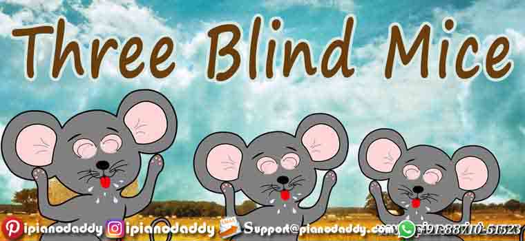 Three Blind Mice Sargam Notes