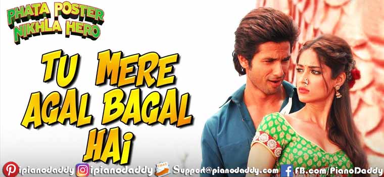 Tu Mere Agal Bagal Hai (Phata Poster Nikla Hero) Sargam Notes