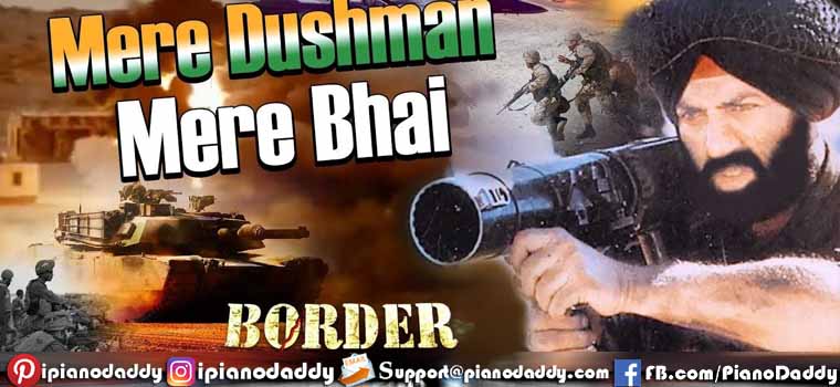 Mere Dushman Mere Bhai Sargam Notes