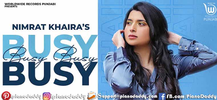 Busy Busy (Nimrat Khaira) Sargam Notes