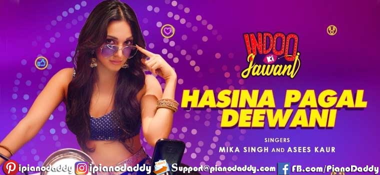 Hasina Pagal Deewani (Indoo Ki Jawani) Sargam Notes