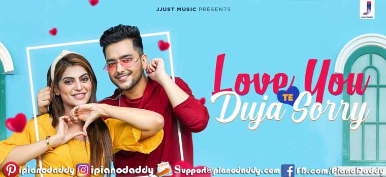 Love You Te Duja Sorry Sargam Notes Ayush Talniya