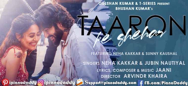 Taaron Ke Shehar (Neha Kakkar, Jubin Nautiyal) Sargam Notes