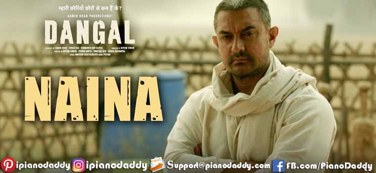 Naina (Dangal) Sargam Notes