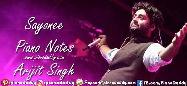 Sayonee Sargam Notes Arijit Singh