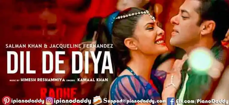 Dil De Diya Sargam Notes Radhe