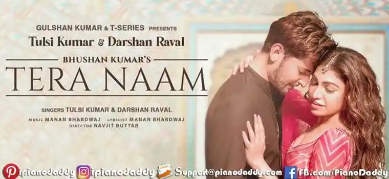 Tera Naam Sargam Notes Darshan Raval, Tulsi Kumar