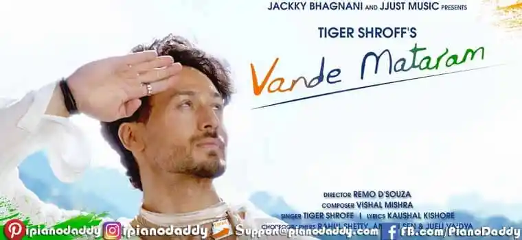 Vande Mataram Sargam Notes Tiger Shroff