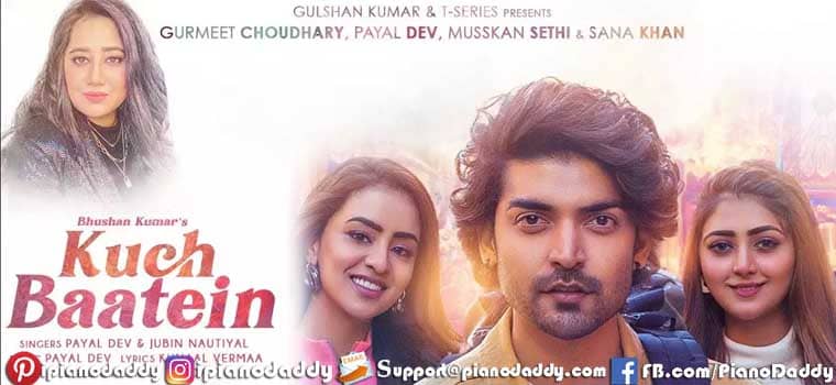 Kuch Baatein Sargam Notes Jubin Nautiyal