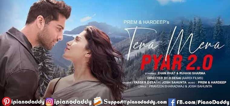 Tera Mera Pyar 2.0 Sargam Notes Yasser Desai