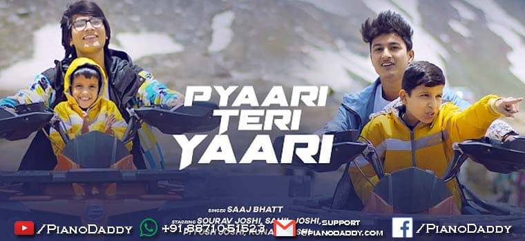 Pyaari Teri Yaari Sargam Notes Saaj Bhatt