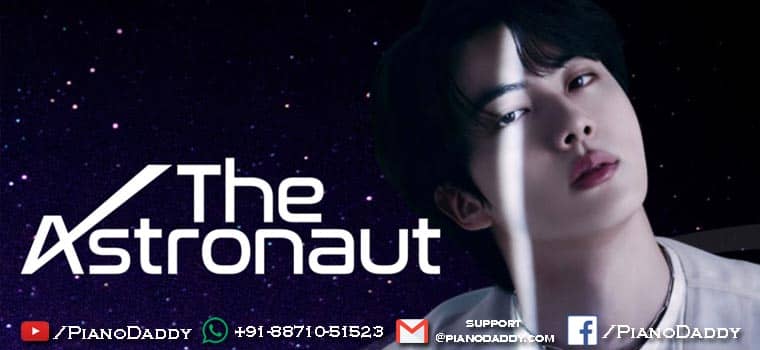 The Astronaut Sargam Notes Jin (BTS)