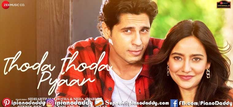 Thoda Thoda Pyaar Sargam Notes Stebin Ben