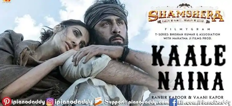Kaale Naina Sargam Notes Shamshera