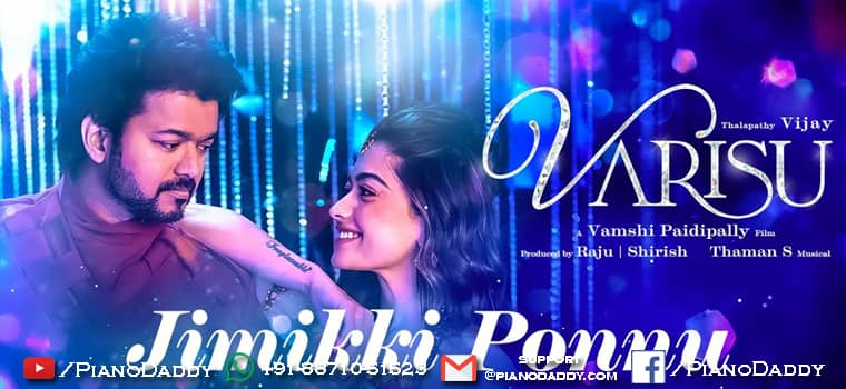 Jimikki Ponnu Sargam Notes Varisu